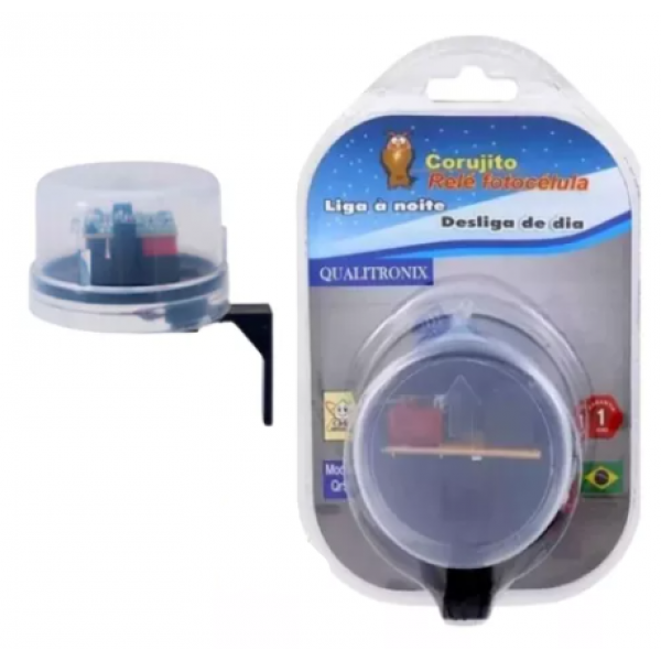 RELE FOTOCELULA C/BASE BIVOLT QR51 - QUALITRONIX  