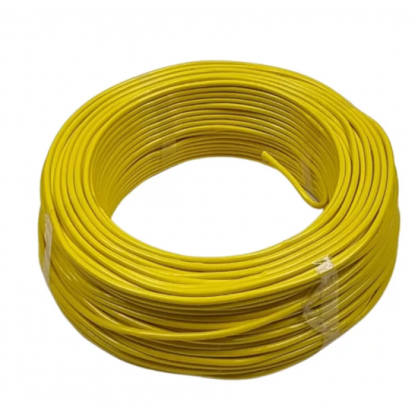 CABO FLEXIVEL 750V 6,00MM AMARELO
