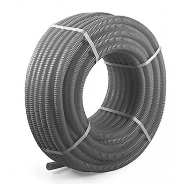 MANGUEIRA CORRUGADA CINZA REGORÇADA 3/4" - GERPLAST
