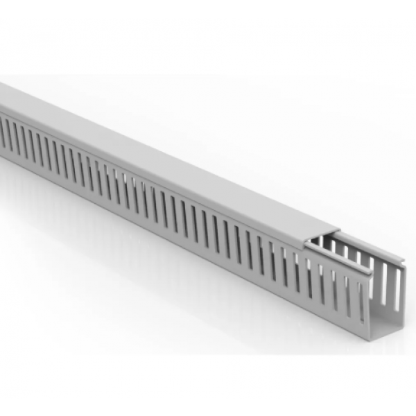 CANALETA INDUSTRIAL SEMI-ABERTA 30X50 CINZA - IPC