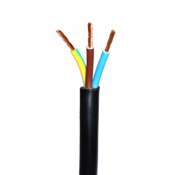 CABO PP 3X4MM PRETO 500V