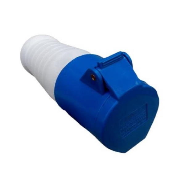 PLUG FEMEA ACOPLAMENTO 32A 2P+T 220/240 AZ 6H IP44 