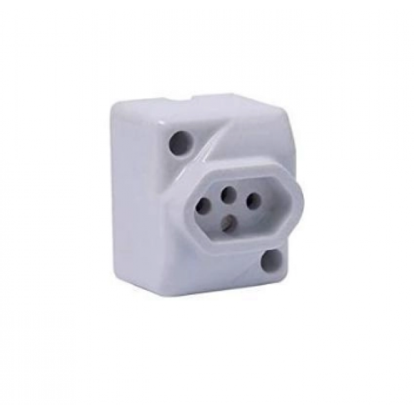 TOMADA SOBREPOR 25A (2P+T) PORCELANA - G20      