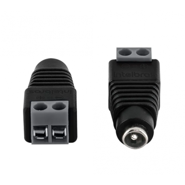 CONECTOR PLUG P4 FEMEA P/CAMERA - INTELBRAS  