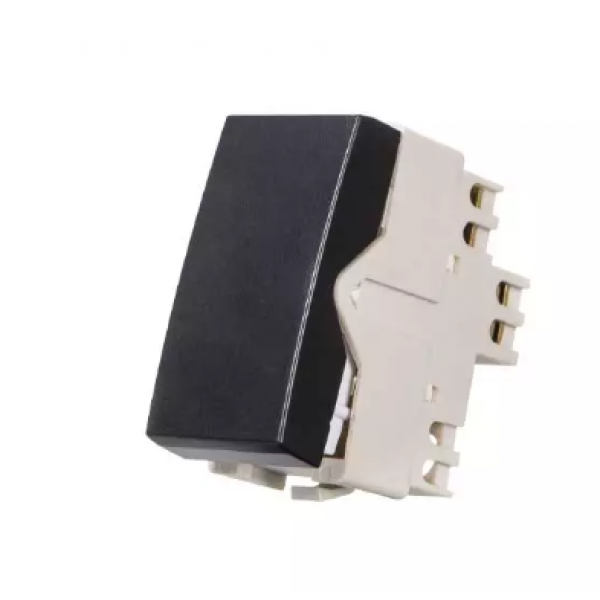 CLEAN INTERRUPTOR SIMPLES BIPOLAR 25A 250V PRETO - MARGIRIUS