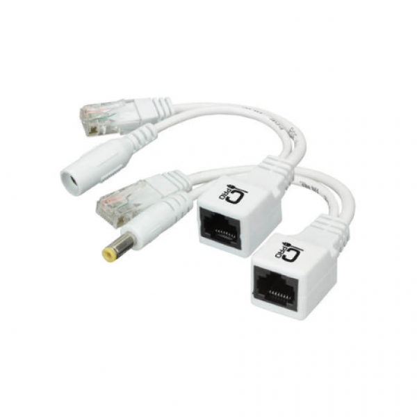 ADAPTADOR POE (MACHO/FEMEA)-BRANCO 018-0156 - CONNECT PRO