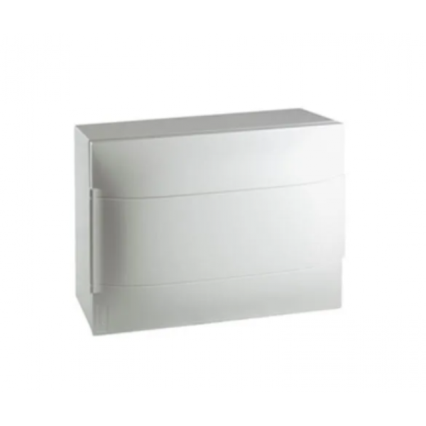 QUADRO PVC SOBREPOR 9 DIN PORTA BRANCO - ELETROMAR