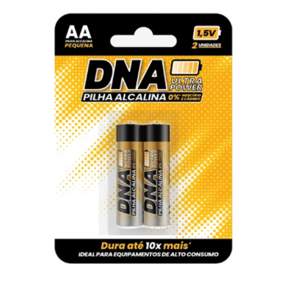 PILHA ALCALINA AA  C2 - DNA 