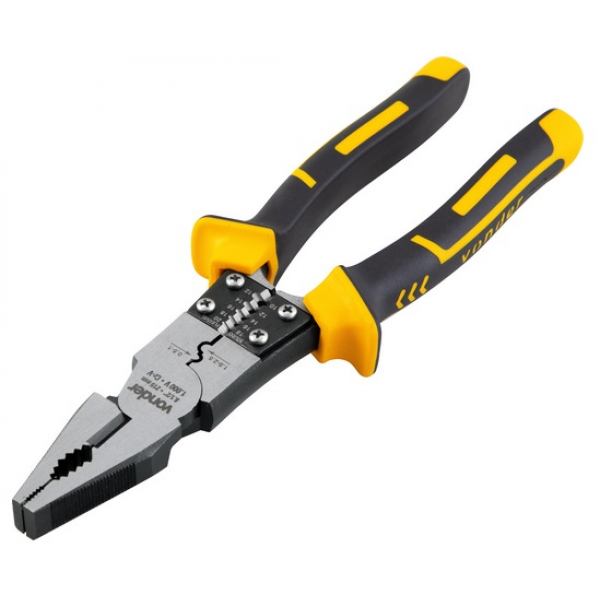 ALICATE UNIVERSAL 8.5" ELETRICISTA MULTIFUNCAO - VONDER