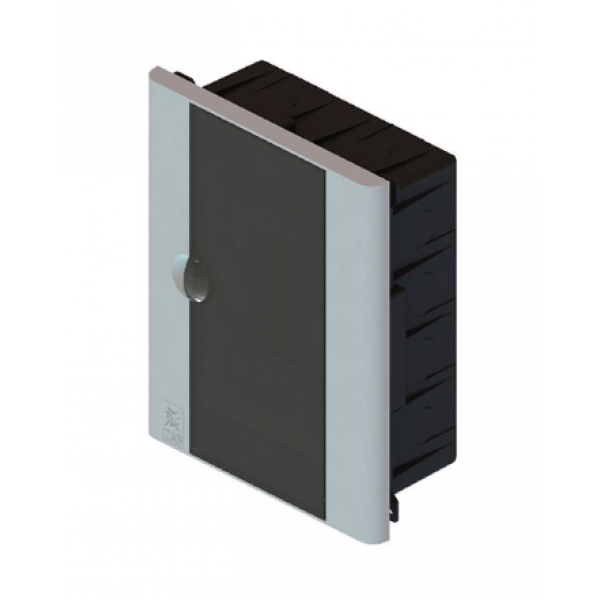 QUADRO PVC EMBUTIR 4DIN/3NEMA FUME - TAF 