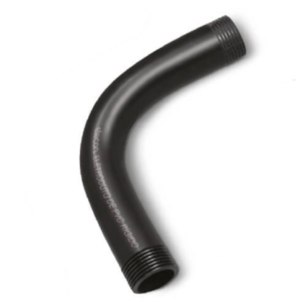 CURVA PVC 2.1/2" 90° PRETO P/ ELETRODUTO
