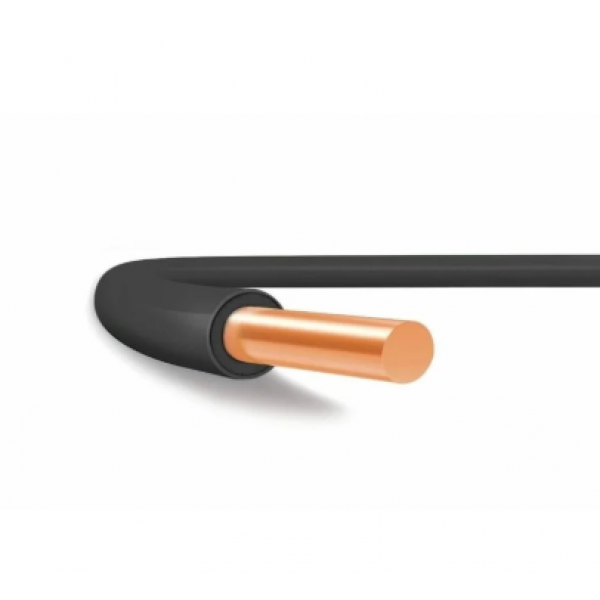 FIO SOLIDO RIGIDO 750V 10,00MM PRETO