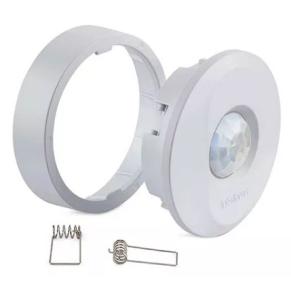 SENSOR PRESENCA EMBUTIR/SOBREPOR TETO ESPI 360 BRANCO - INTELBRAS 