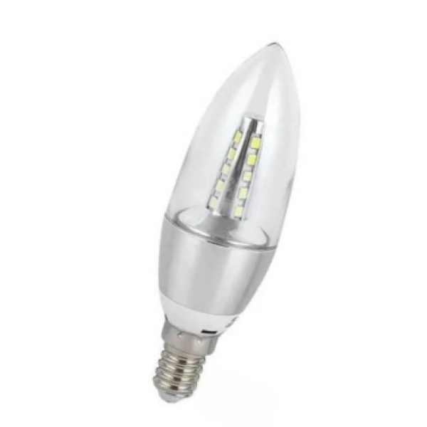 LAMPADA LED VELA CLARA 04W 6500K E14 - CTB