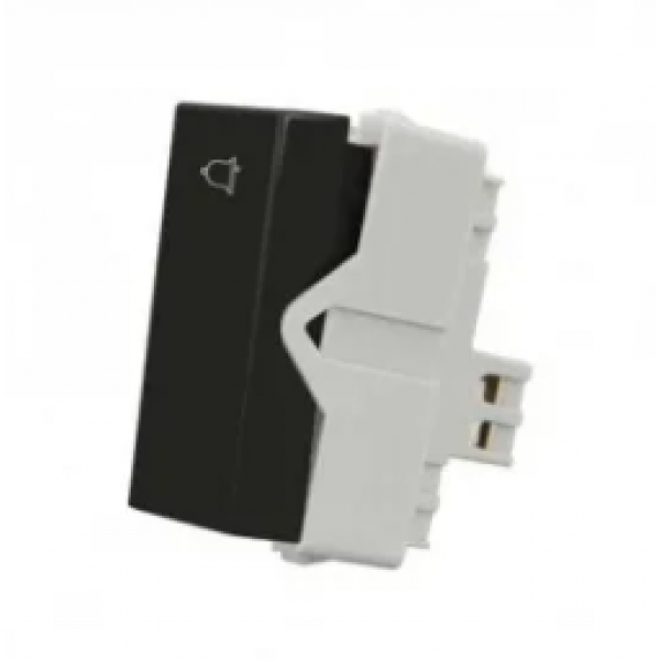 CLEAN INTERRUPTOR/PULSADOR CAMPAINHA 10A 250V PRETO - MARGIRIUS