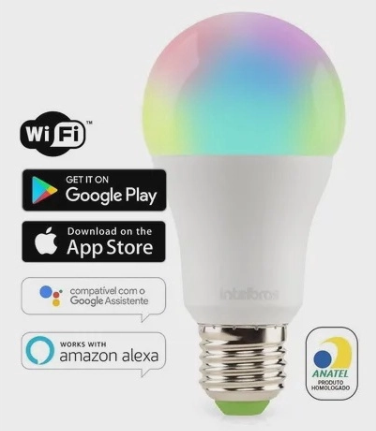 LÂMPADA LED WIFI SMART EWS 410 - INTELBRAS