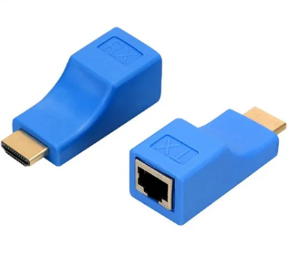 EXTENSOR HDMI 30M VIA CABO DE REDE RJ45 1 VIA