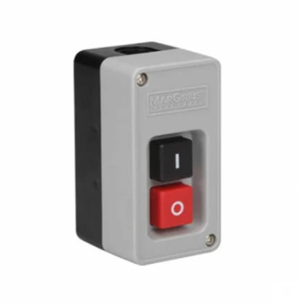 CHAVE BOTAO MONOFASICO MS CS102 20A 1.5CV - 3056 - MARGIRIUS 