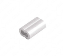 PRENSA CABO P/CABO ACO 1/16 ALUMINIO PARA CERCA ELETRICA 100un