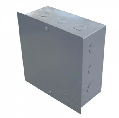 CAIXA PASSAGEM 10X10CM EMBUTIR GALVANIZADA