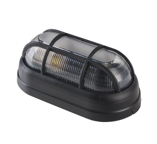 ARANDELA TARTARUGA PVC PRETO C/GRADE - OPL 