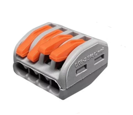 CONECTOR ALAVANCA 4 VIAS 0.2 A 4.0MM - ATOPY 