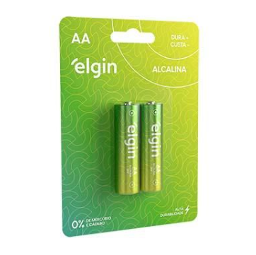 PILHA ALCALINA AA C/2 - ELGIN