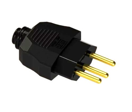 PLUG MACHO 10A 2P+T PRETO - WEG